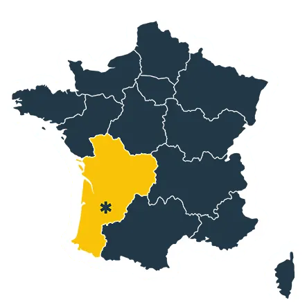 carte de france zone intervention nouvelle aquitaine utm 47 marmande